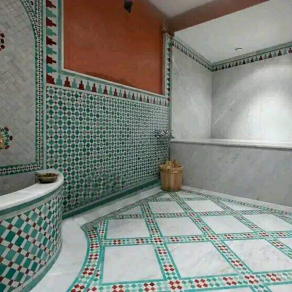 Moroccan Zellige Hammam
